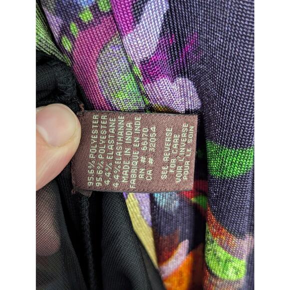 Anthropologie Ranna Gill Sabatina Dress Colorful Beyonce Glam Party Avant Garde - Picture 5 of 5